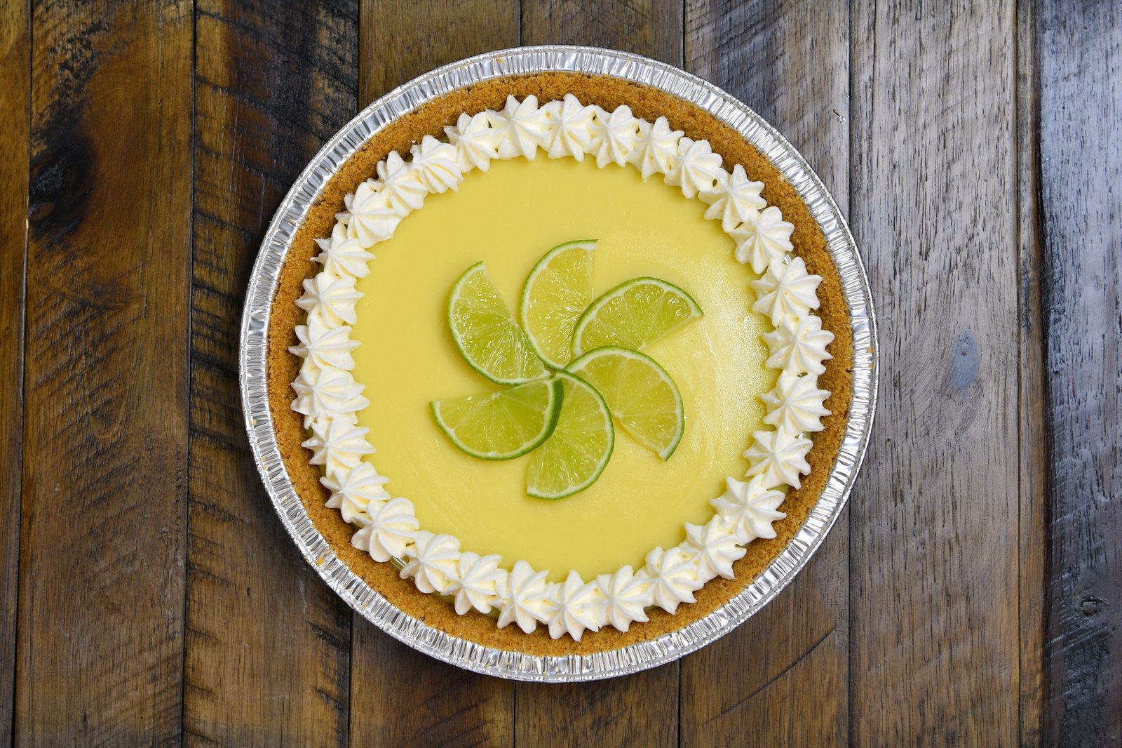A whole Key Lime Pie from Keys Chocolates