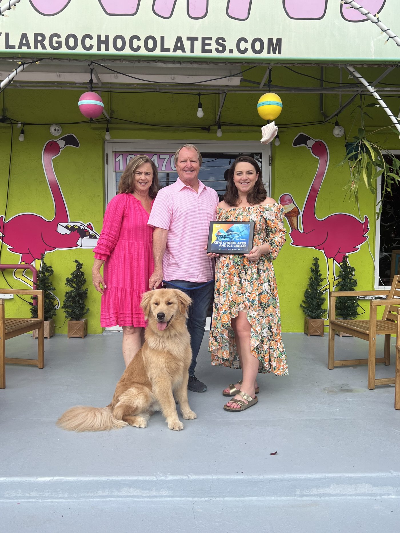 Inside the Keys Chocolates shop at Mile Marker 100, Key Largo - where the truffles are made by hand